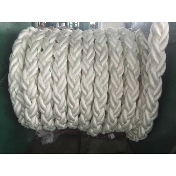 8-Strand Fiber Ropes Mooring Rope PP Rope Polyester Rope Nylon Rope